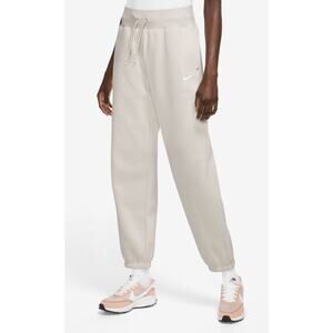 Nike Sportswear Phoenix Fleece High-Waisted Sweatpants •Women S•DQ5887-104 Beige
